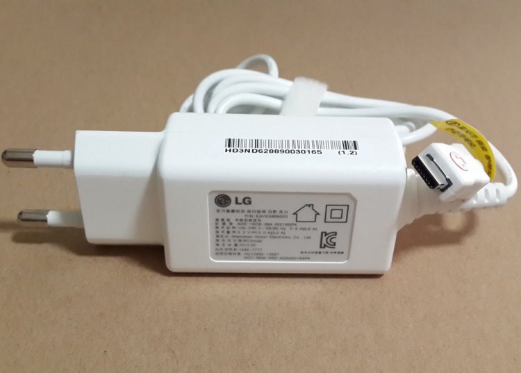 Originele 16W LG TAB-BOOK H160-GV10VN Oplader Adapter + Netsnoer - Klik op de afbeelding om het venster te sluiten